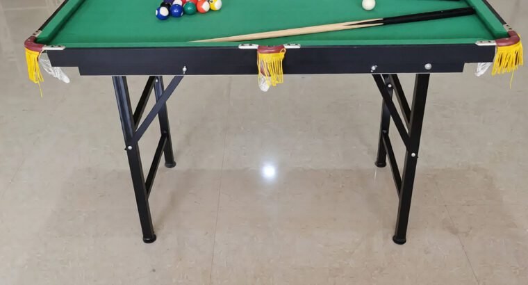 Everlast 160cm Snooker & Pool Table – Complete Set with Sticks and Balls