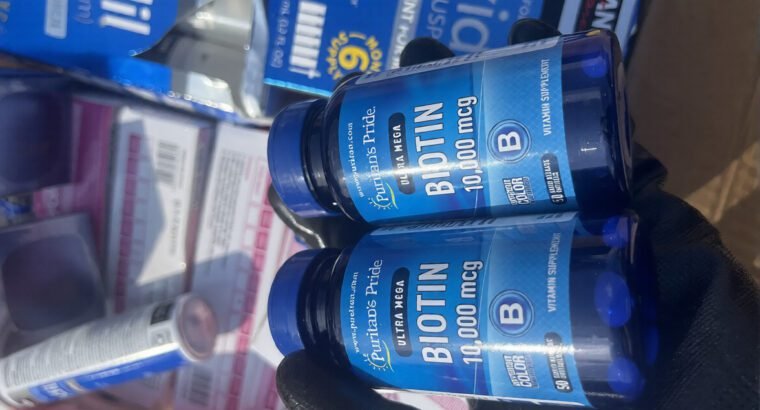 Puritan’s Pride Original Biotin Capsules – Support Healthy Hair, Skin & Nails