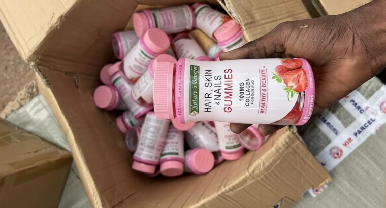 Gummies That Glow – Strawberry Biotin Chewables for Healthy Hair, Skin & Nails