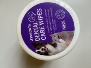 Petcato Dental Wipes – Gentle Tooth Cleaning for Dogs & Cats