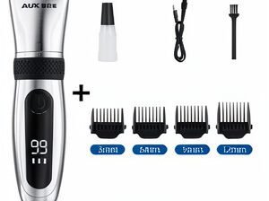 Rechargeable Pet Grooming Shaver Set – Electric Clippers for Dogs & Cats