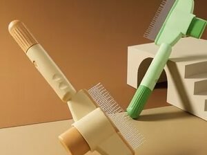 Yello Pet Comb – Slicker Grooming Tool for Dogs & Cats