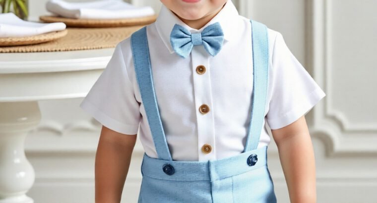 Baby Boys’ 4-Piece Gentleman Outfit – Souflis Souflis, Ages 6–24 Months