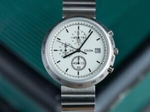 Ciloa Men’s Quartz Watch – Stainless Steel Black Band, Water Resistant Analog Watch