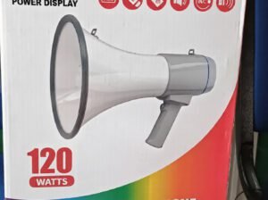 Rechargeable Handheld Megaphone with SD Card, USB & Recording – Powerful Portable Speaker