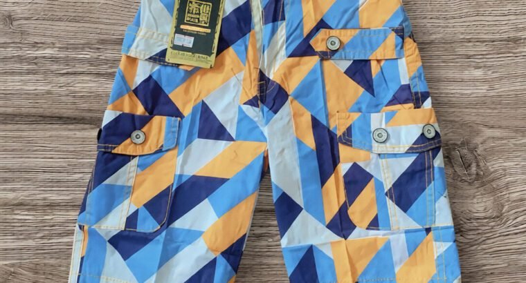 Brand New Boys Cargo Shorts, Assorted Colors, Unisex, Classic Style