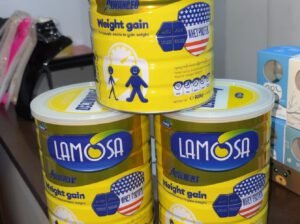 Lamosa Advanced Weight Gain Formula Milk 900g – Toddler Nutrition (12–24 Months)