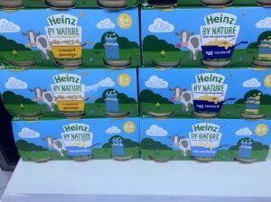 Heinz by Nature Baby Pudding 720g – Rice & Milk Puree for 6–12 Months