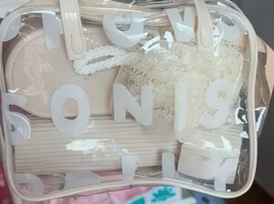 Kids Sponge Bath Bag Set – Portable Baby Bath Accessories (Unisex)