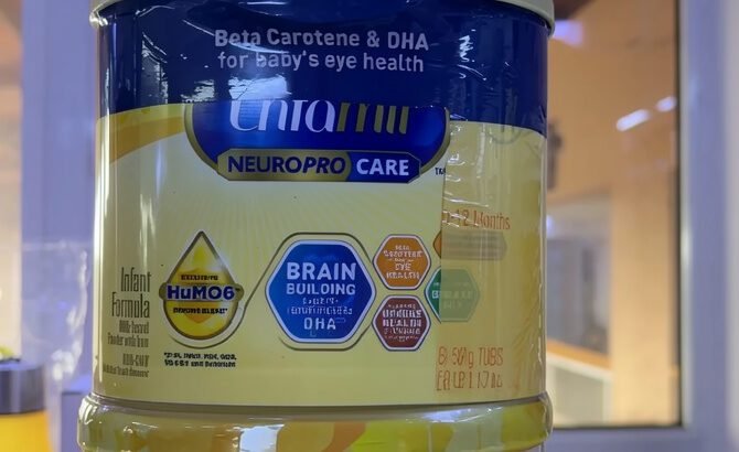 Enfamil NeuroPro Care Baby Formula 587g – Stage 1, 2 & 3, Non-GMO