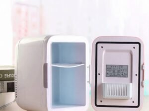 Portable Mini Fridge 4L – Compact GE Cooling & Warming Refrigerator for Home, Office & Car