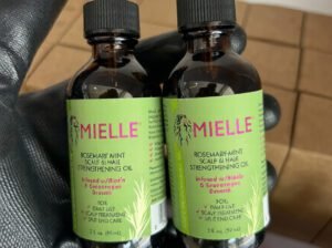 Original USA Mielle Rosemary Mint Hair & Scalp Strengthening Oil – 60ml