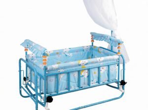 Baby Cot Safe & Comfortable Unisex Infant Crib for Newborns