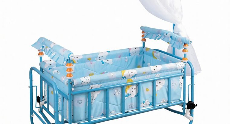 Baby Cot Safe & Comfortable Unisex Infant Crib for Newborns
