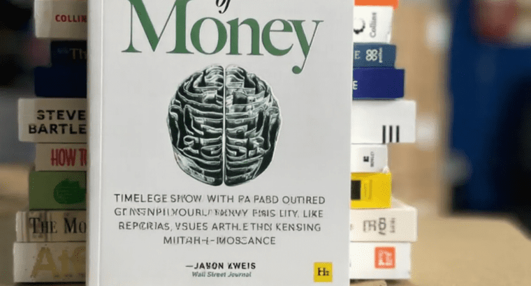 The Psychology of Money Book by Morgan Housel | Personal Finance & Wealth Guide