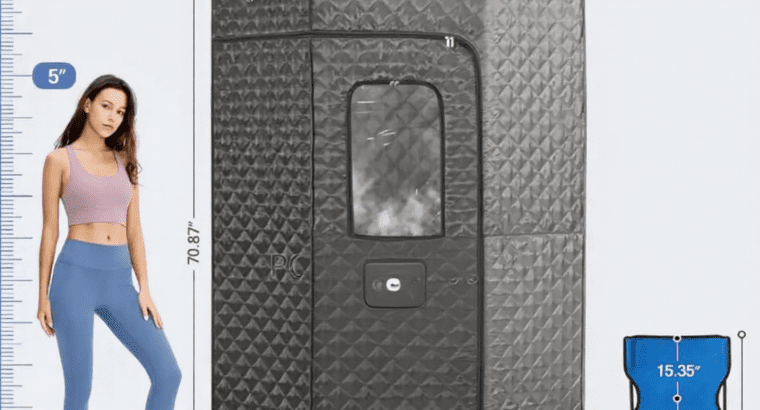 Portable Sauna Machine Body Steamer – Boost Immunity & Relaxation | Brand New