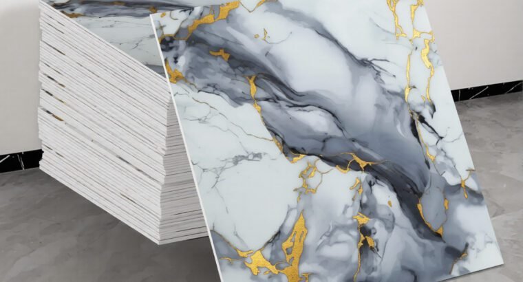 30 Pieces Floor Sticker Tiles Self-Adhesive Decorative Flooring Set for Home & Rooms