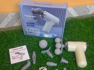 Fascia Gun Massager – Deep Tissue Body Massage Gun for Muscle Recovery & Pain Relief