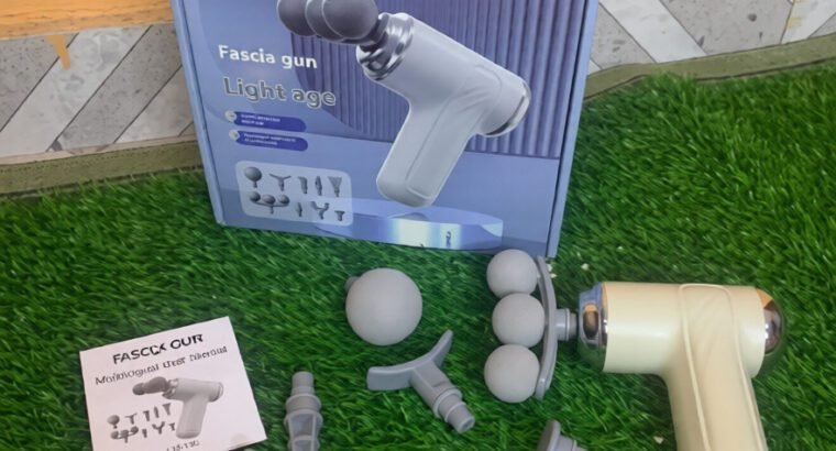 Fascia Gun Massager – Deep Tissue Body Massage Gun for Muscle Recovery & Pain Relief