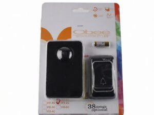 Yobee Wireless Door Bell – 38 Melody Smart Doorbell, 200M Range, Battery Operated