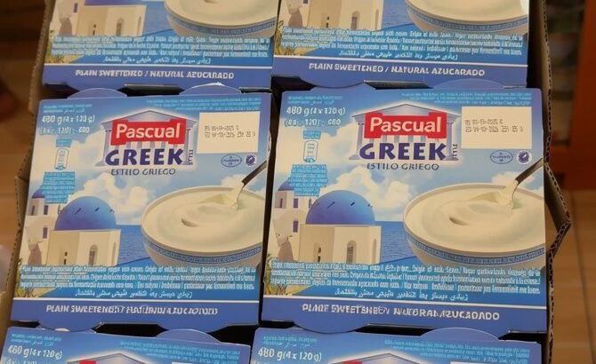 Pascual Greek Yogurt 480g – Stage 2 & 3 Baby Puree for 6–12 Months