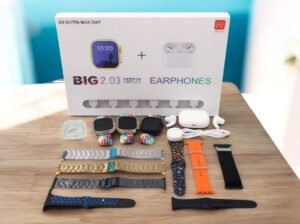 I20 Ultra Max Suit Combination Smartwatch 10 in 1 Straps (229287)