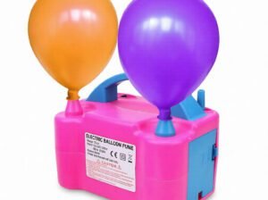 Electric Balloon Pump Machine – 600W Dual Nozzle Fast Balloon Inflator for Events & Decorations
