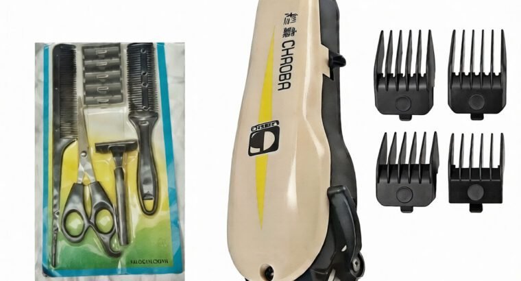 Chaoba Professional Hair Clipper – Brand New Electric Clipper for Barber & Home Grooming