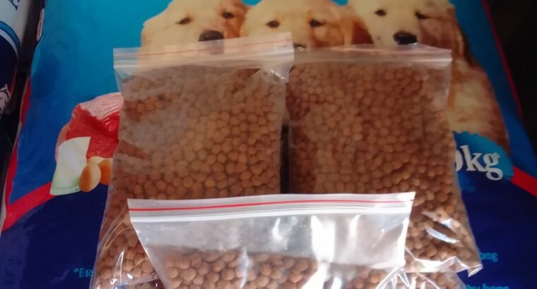 Rebagged G C Classic Puppy Food.