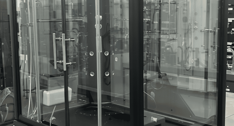 Black Jacuzzi Steam Room – Alliance 3 Person Rectangular Acrylic Spa (Luxury Design)