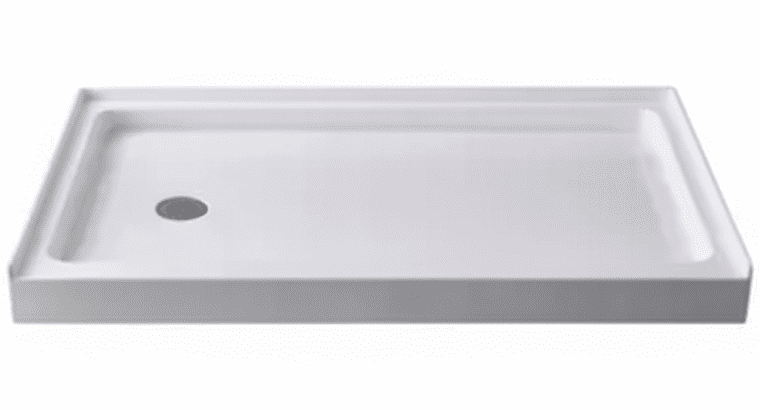 80x120cm Shower Tray – Twyford Durable Bathroom Base (Strong & Long-Lasting Design)