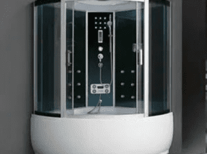 ALLURE Arc Shower Cubicle 150cm Sliding Door – Luxury Bath with Hot/Cold & Bubble Features