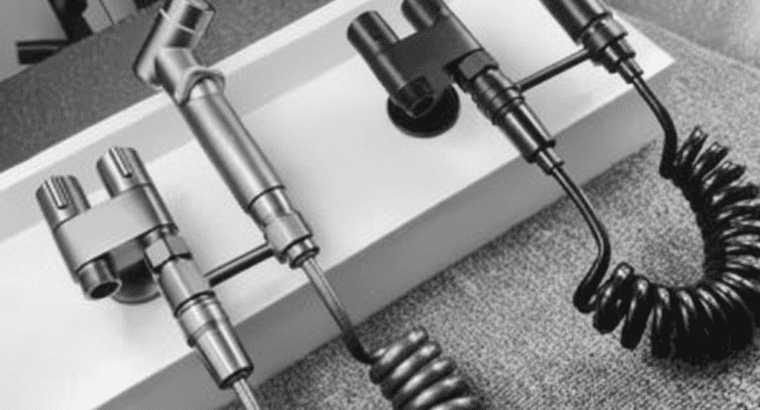 Shattaf Bidet – Wall Hung ACE Brand Hand Bidet with Powerful Spray (10cm Compact Design)